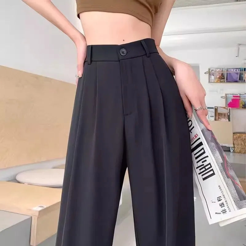 Straight leg pantalon