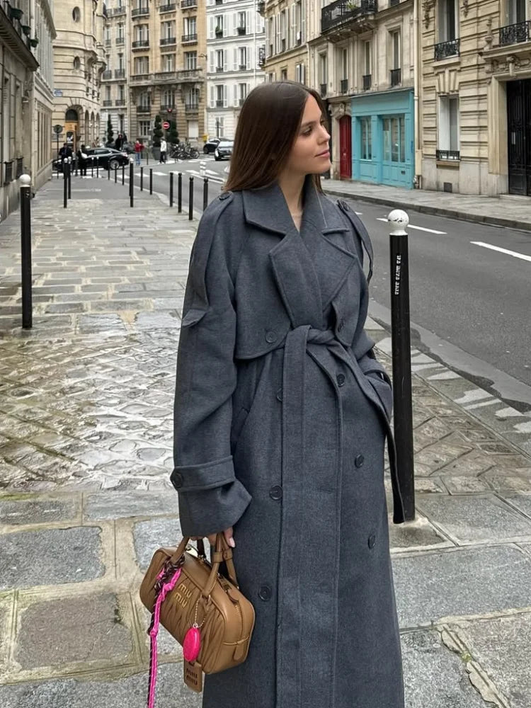 Elegante Over-Sized Trenchcoat