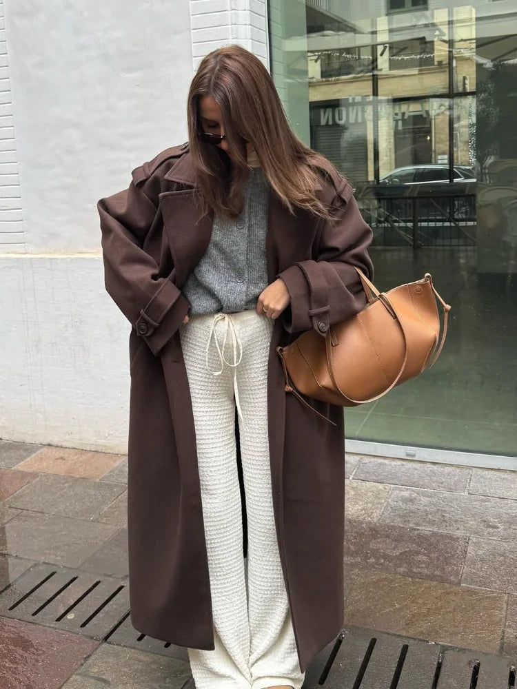 Elegante Over-Sized Trenchcoat
