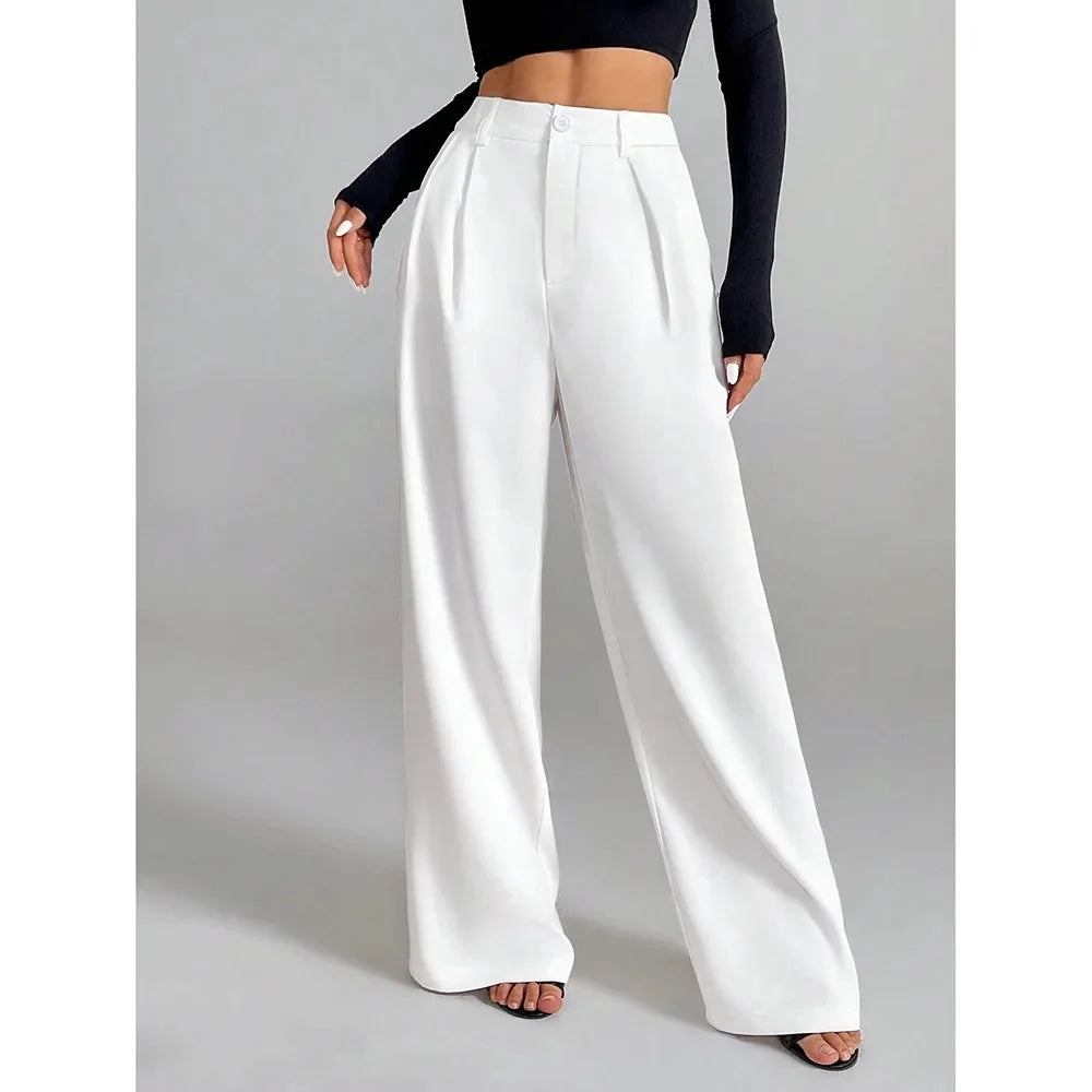 Straight leg pantalon
