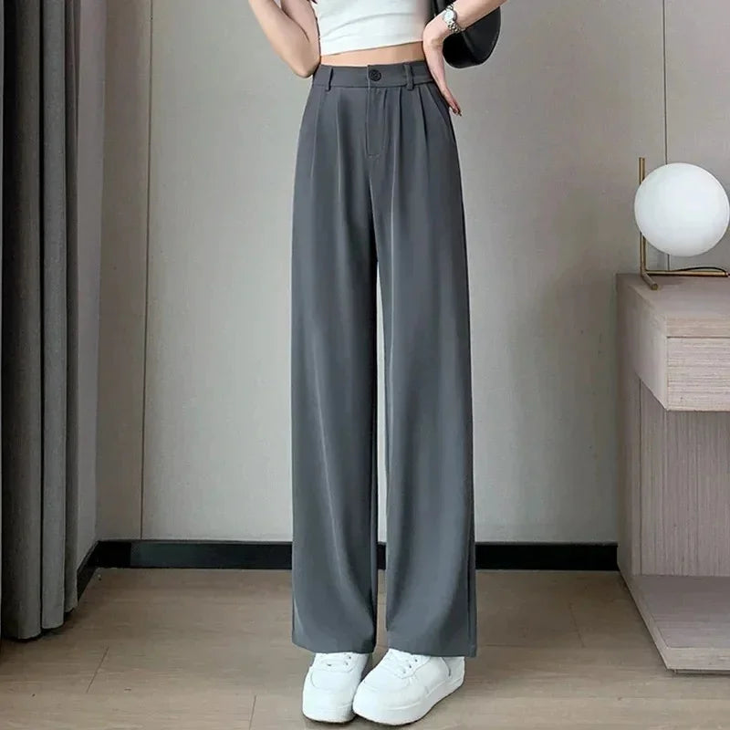 Straight leg pantalon