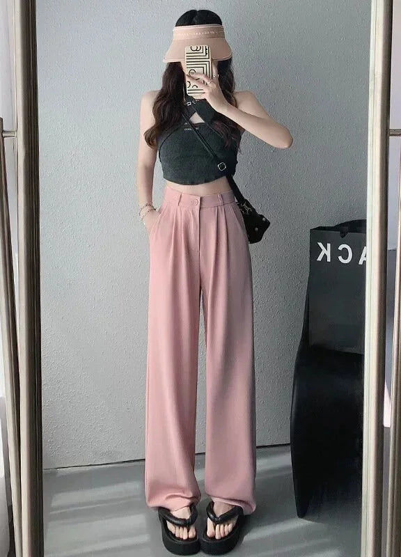 Straight leg pantalon