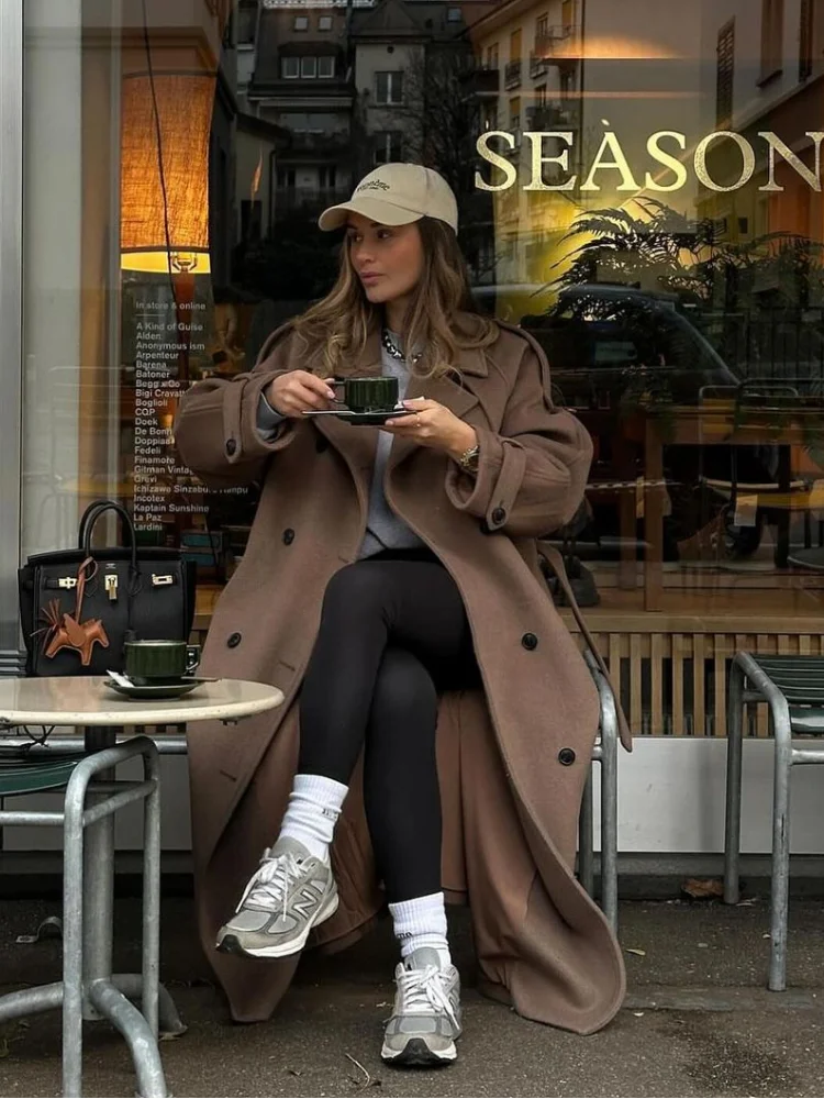 Elegante Over-Sized Trenchcoat